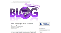 Desktop Screenshot of blogsecond.com